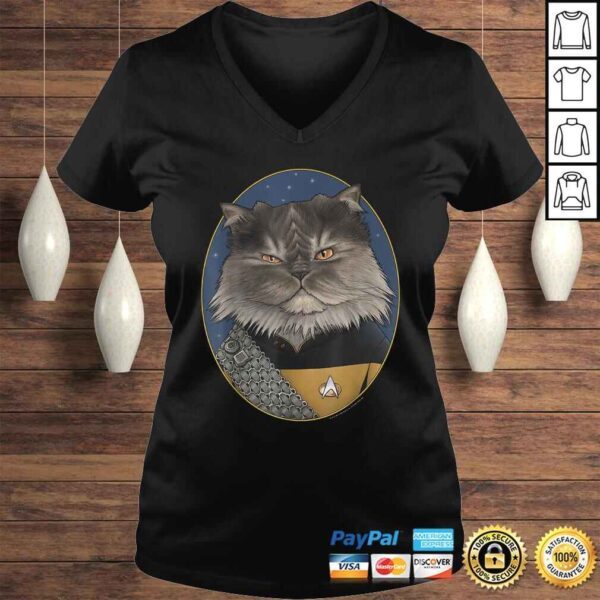 Official Star Trek Worf Cat Formation TShirt - Image 2