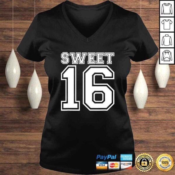 Official Sweet 16 birthday Shirt - Image 2