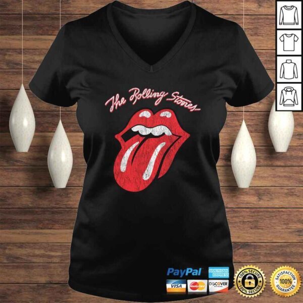 Official The Rolling Stones Script Tongue Logo SweaTShirt - Image 2