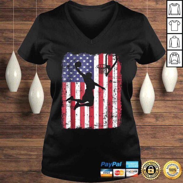 Official USA American Flag Basketball Shirt - Image 2