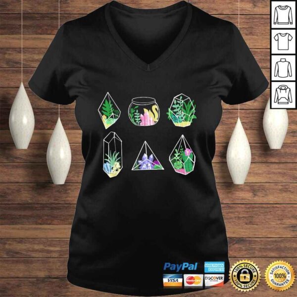 Pastel Goth Terrarium Succulent Cactus Family Kawaii Tee - Image 2