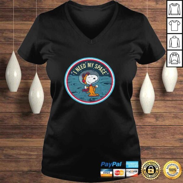 Peanuts Snoopy I Need Space Long Sleeve TShirt - Image 2