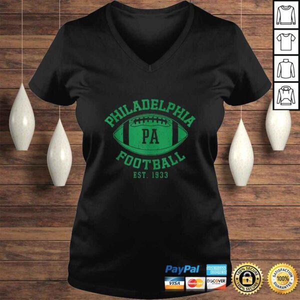 Philadelphia Football Vintage Philly Retro Eagle Gift Shirt - Image 2