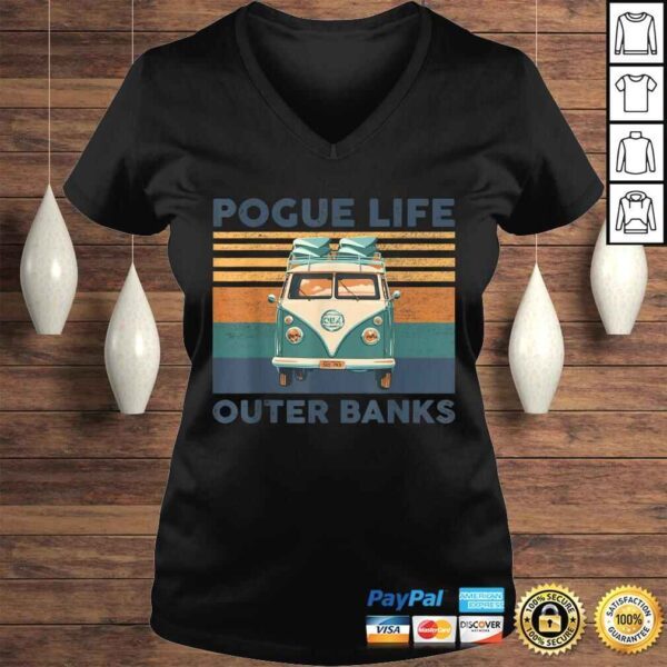 Pogue Life Outer Banks Vintage Gift For Men Women Tee T-Shirt - Image 2