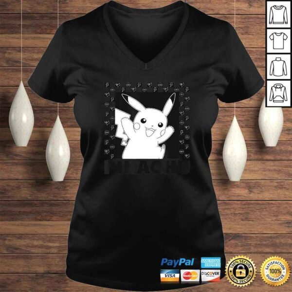 Pokemon Pikachu Checkers Shirt - Image 2