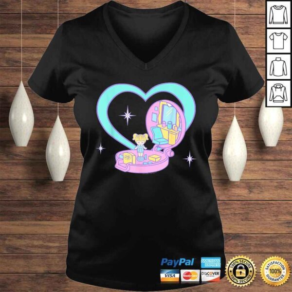 Polly Pocket Hearts V-Neck T-Shirt - Image 2