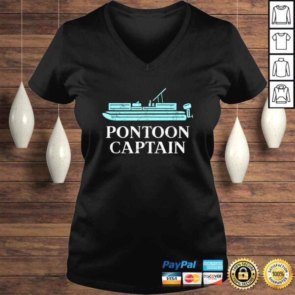 Pontoon Captain Shirt, Pontoon Lake Shirt, Pontoon BoaT-shirt - Image 2