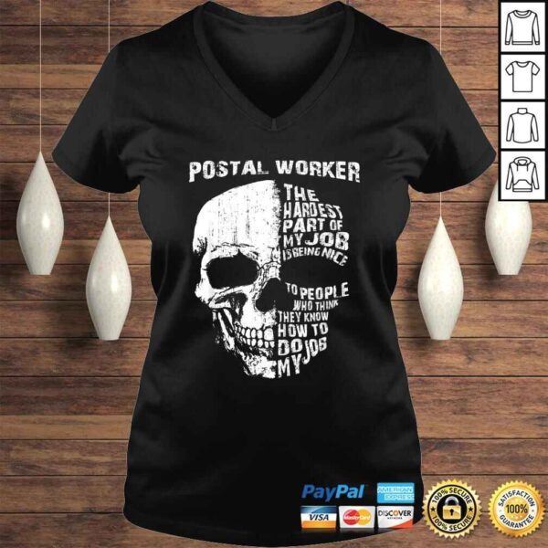 Postal Worker Awareness Funny Gift Top - Image 2