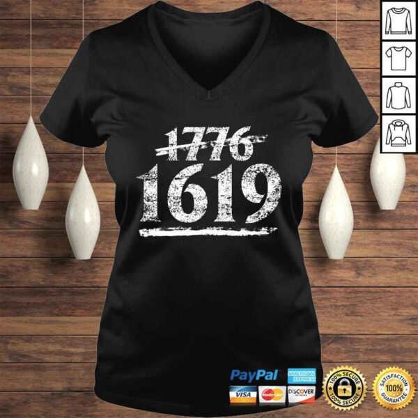 Project 1619 (The Original) Black History Month Kwanzaa TShirt - Image 2