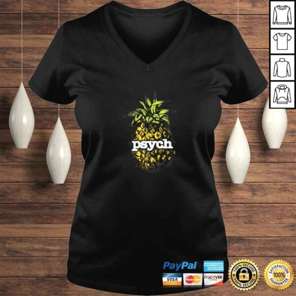 Psych Vintage Pineapple Shirt  Official Tee - Image 2