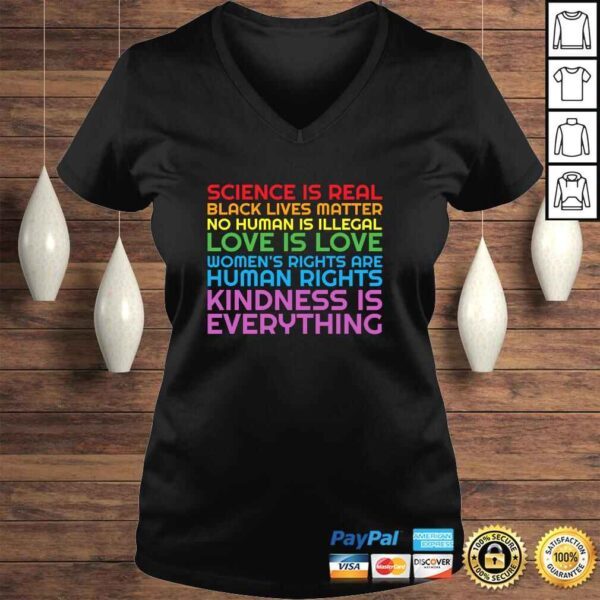 Rainbow Black Lives Matter Science GLBTQ anti ICE hoodie - Image 2