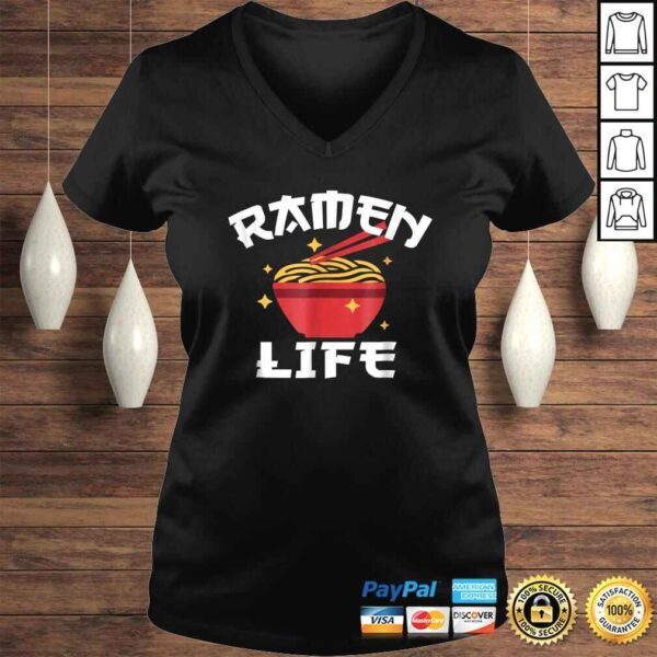 Ramen Noodle Shirt Anime Shirt Ramen Life TShirt - Image 2