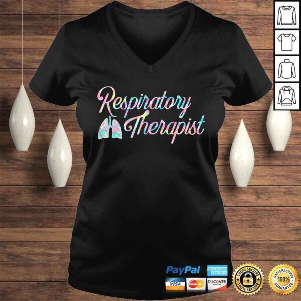 Respiratory Therapist RT Care Week Colorful Design TShirt - Image 2