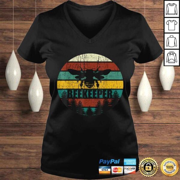 Retro Vintage Beekeeper Shirt Beekeeping Bee Shirt Gift - Image 2