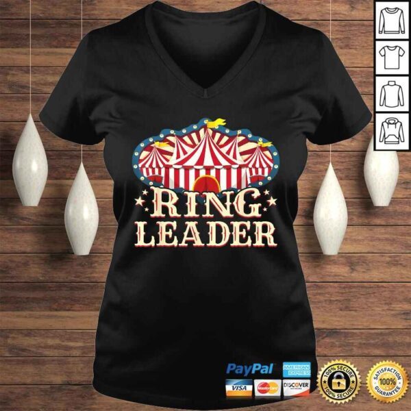 Ringleader Shirt - Vintage Circus Themed Birthday Party T-shirt - Image 2