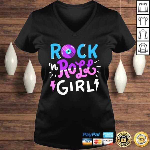 Rock N Roll Girl Music Gift Top - Image 2