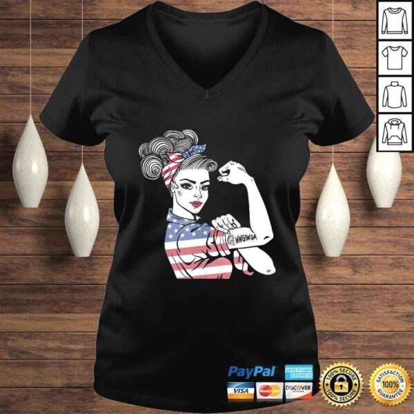 Rosie Unbreakable QAnon WWG1WGA Great Awakening Women TShirt - Image 2