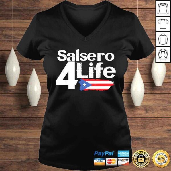 Salsa de Puerto Rico, Boricua Puerto Rican Pride Shirt - Image 2