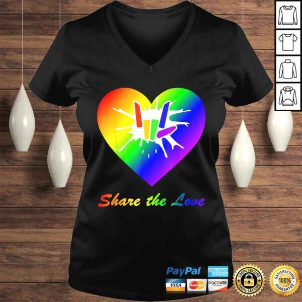 Share Love Cute Shirt for Youth Gift TShirt - Image 2