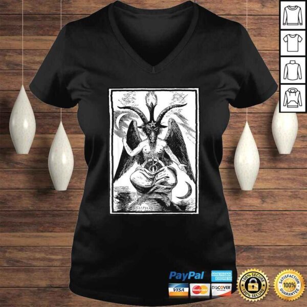 Sigil of BaphomeShirt Goat of Mendes TShirt - Image 2