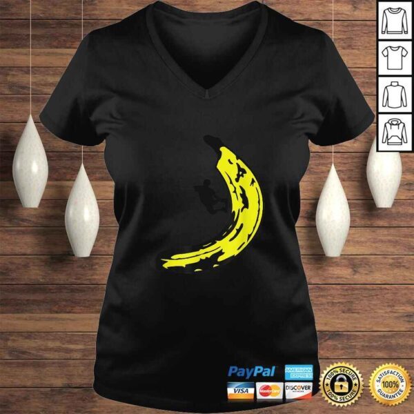 Skateboarding On A Banana Tee Shirt - Image 2