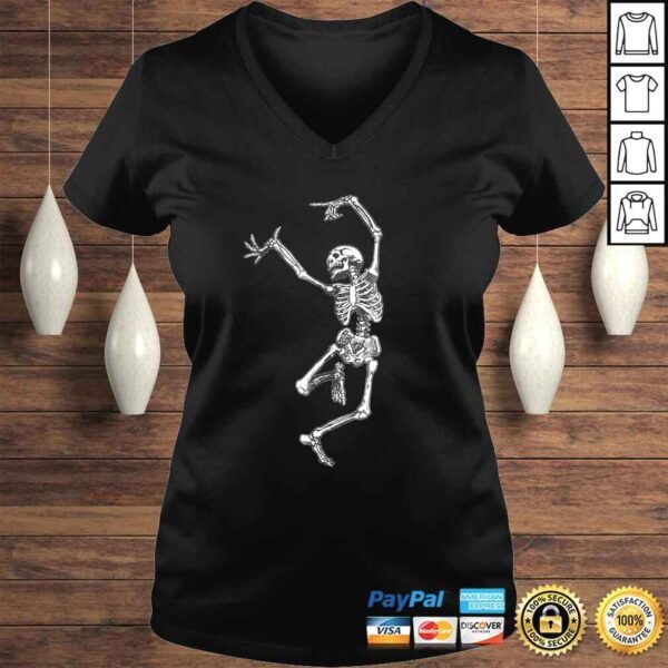 Skeleton Halloween Shirt - Dancing Skeleton Shirt for Hall - Image 2