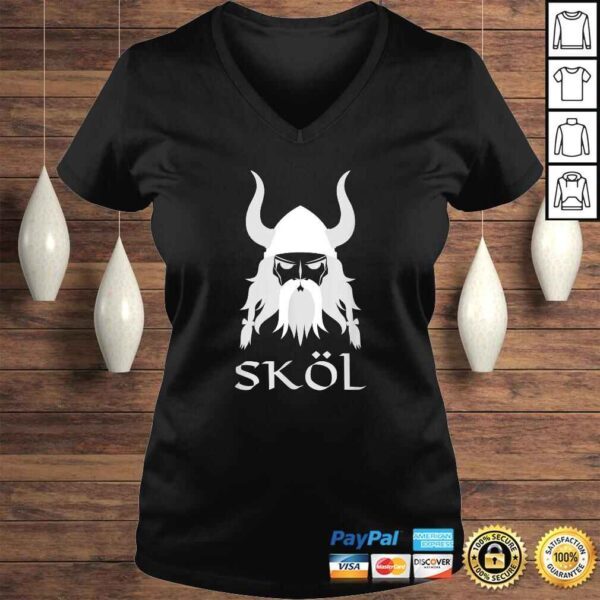 Skol Nordic Scandinavian Warrior Viking HelmeShirt - Image 2