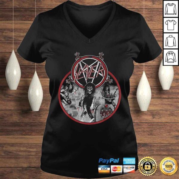 Slayer Live Undead Pentagram T-shirt - Image 2