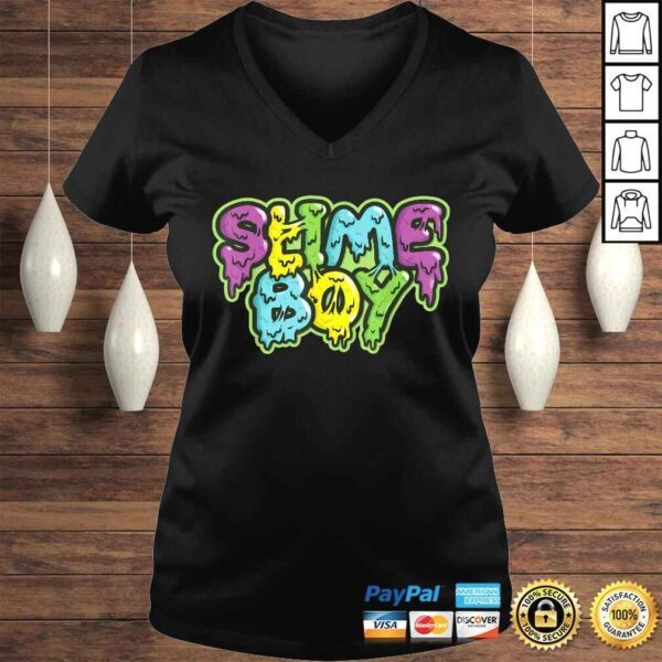 Slime Boy Shirts for Kids Boys Men Tee T-Shirt - Image 2