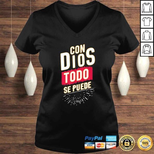 Spanish Religious for Hispanic Christians Gift TShirt - Image 2