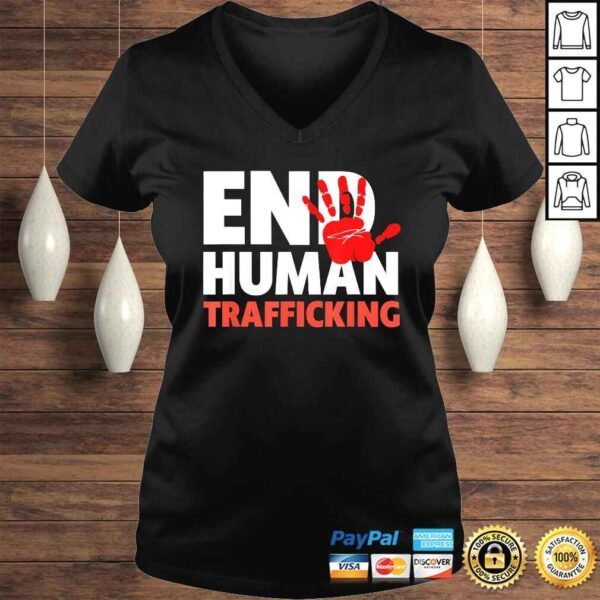 Stop Human Trafficking T-shirt - Image 2