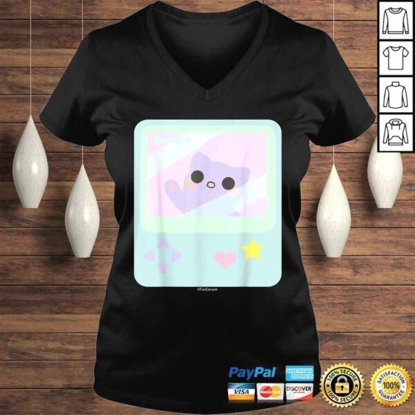 Super Kawaii Gamer Cat kitty Pastel Anime Inspired Tee T-Shirt - Image 2