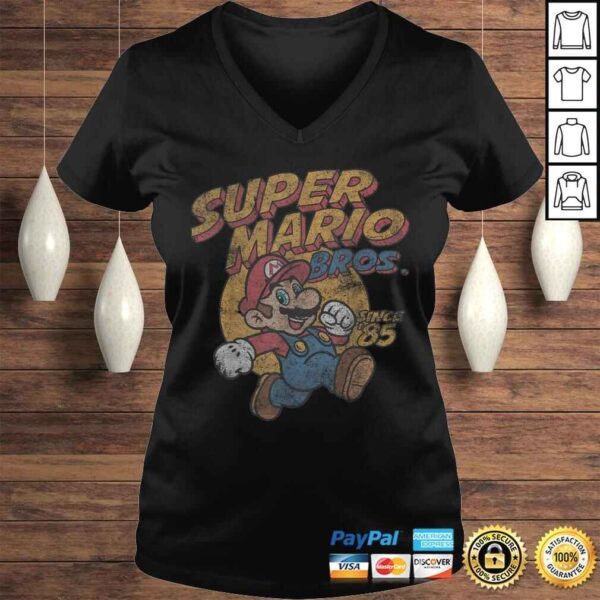 Super Mario Bros. Since '85 Vintage Poster T-shirt - Image 2