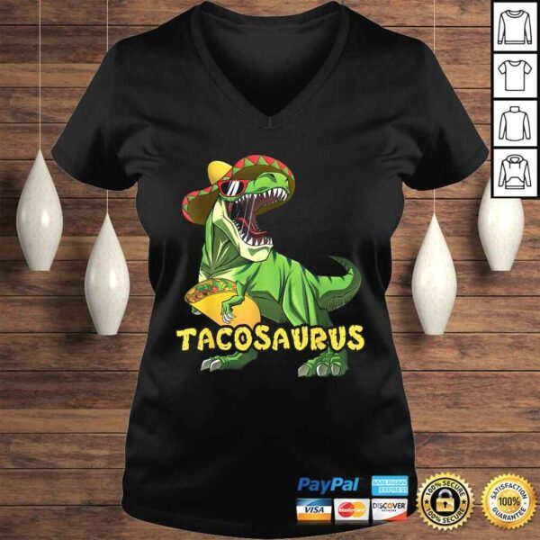 Taco Shirt Kids Boys Girls Cinco De Mayo Taco Tuesday Gift Top - Image 2