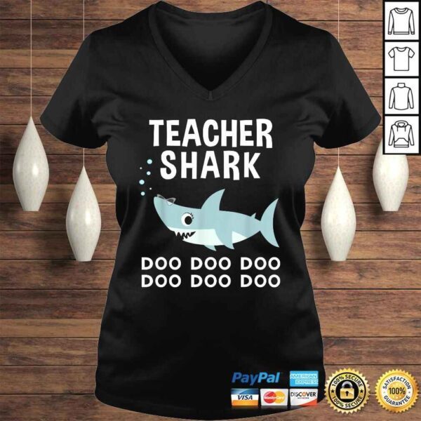 Teacher Shark Doo Doo Shirt - Image 2