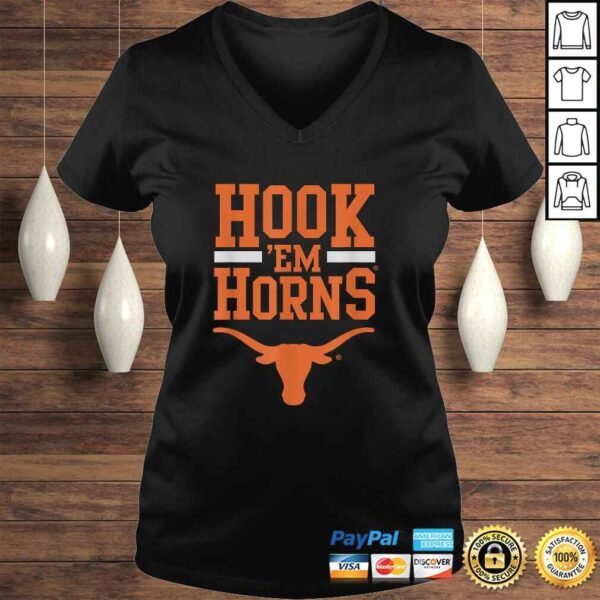 Texas Longhorns Hook 'em Horns - Apparel Shirt - Image 2