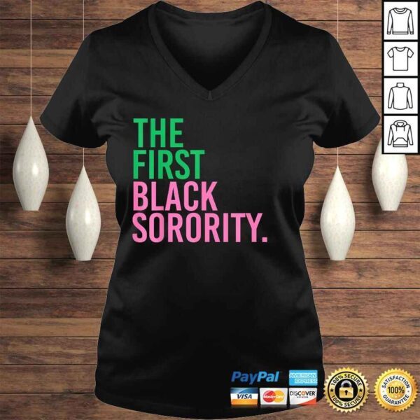 The First Black Sorority - AKA Paraphernalia - AKA TShirt - Image 2