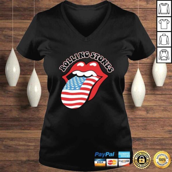 The Rolling Stones USA Tongue SweaTShirt - Image 2