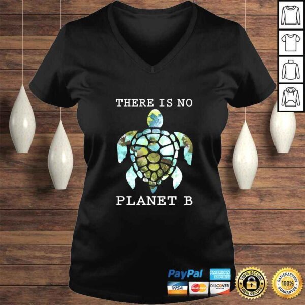 There Is No Planet B Rescue Turtle, Turtle Lovers Shirt - Image 2