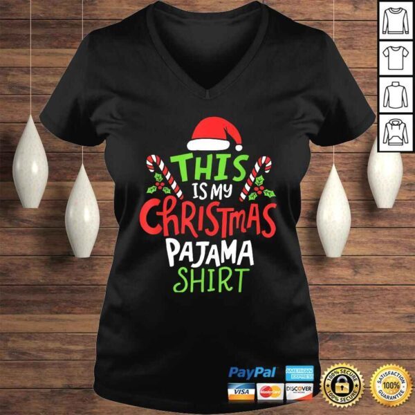 This Is My Christmas Pajama Tee T-Shirt - Image 2