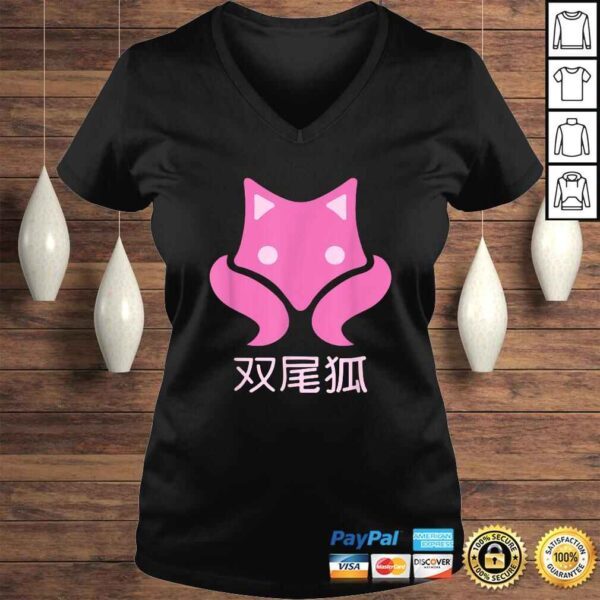 Two Tailed Fox Shirt Tee Japanese Anime Shirts - Image 2