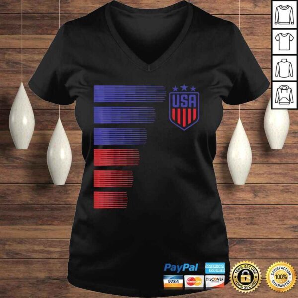 USA Shirt  Cool USA Soccer Shirt Womens Mens Kids - Image 2