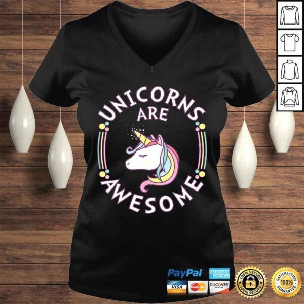 Unicorns Are Awesome - Cool Unicorn TShirt - Image 2