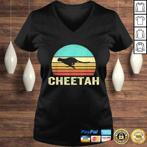 Vintage Cheetah Shirt Sunset - Image 2