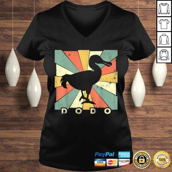 Vintage Dodo Bird Lover Retro Style Animal TShirt - Image 2