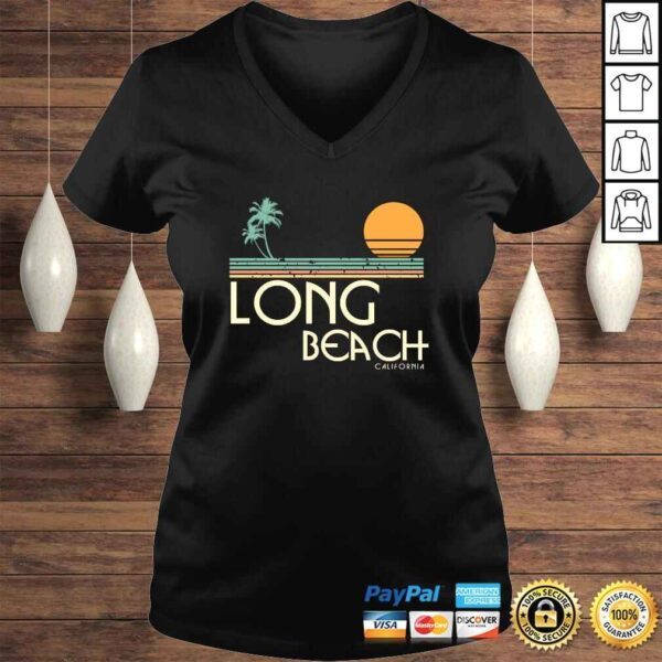 Vintage Long Beach California Hoodie - Image 2