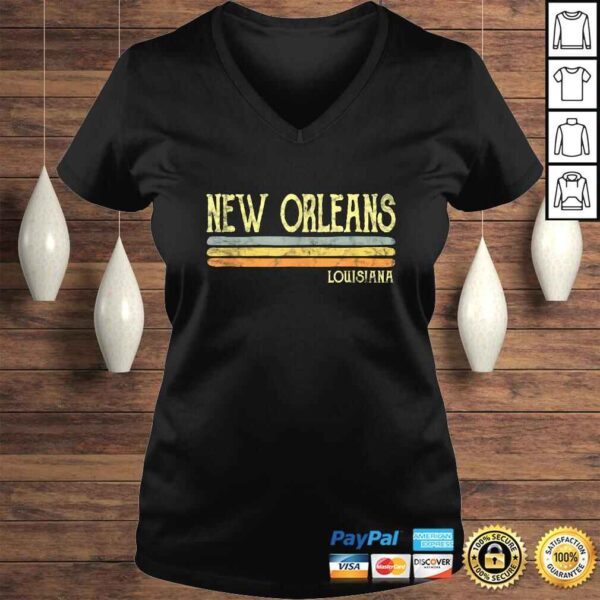 Vintage New Orleans Louisiana La Shirt Love Gift Souvenir - Image 2