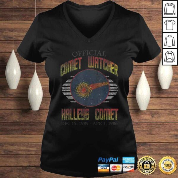 Vintage Official Comet Watcher Halley's ComeShirt - Image 2