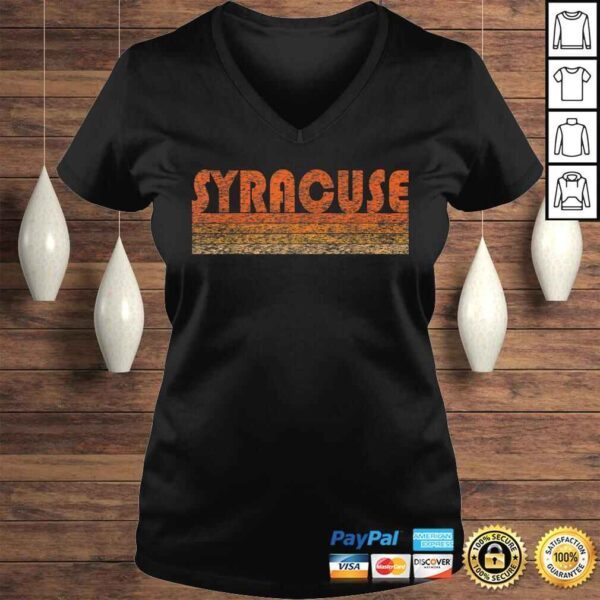 Vintage Retro Syracuse, NY Tee T-Shirt - Image 2