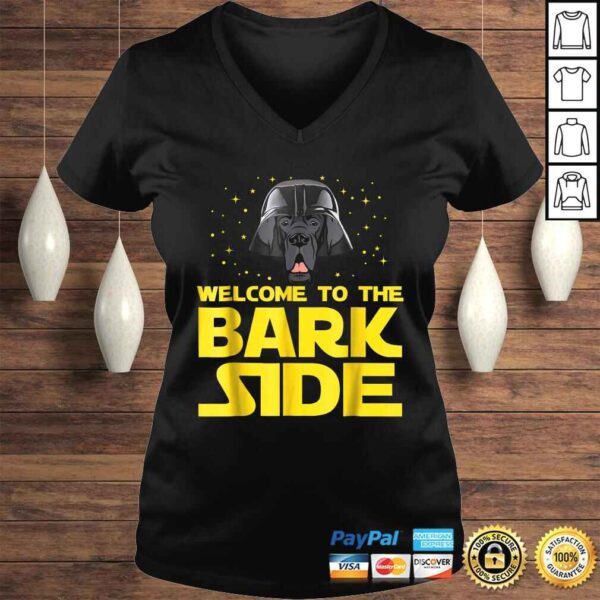 Welcome to the Bark Side of Great Dane Funny Shirt Gifts - Image 2